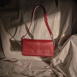 Vintage Red Coach Purse
